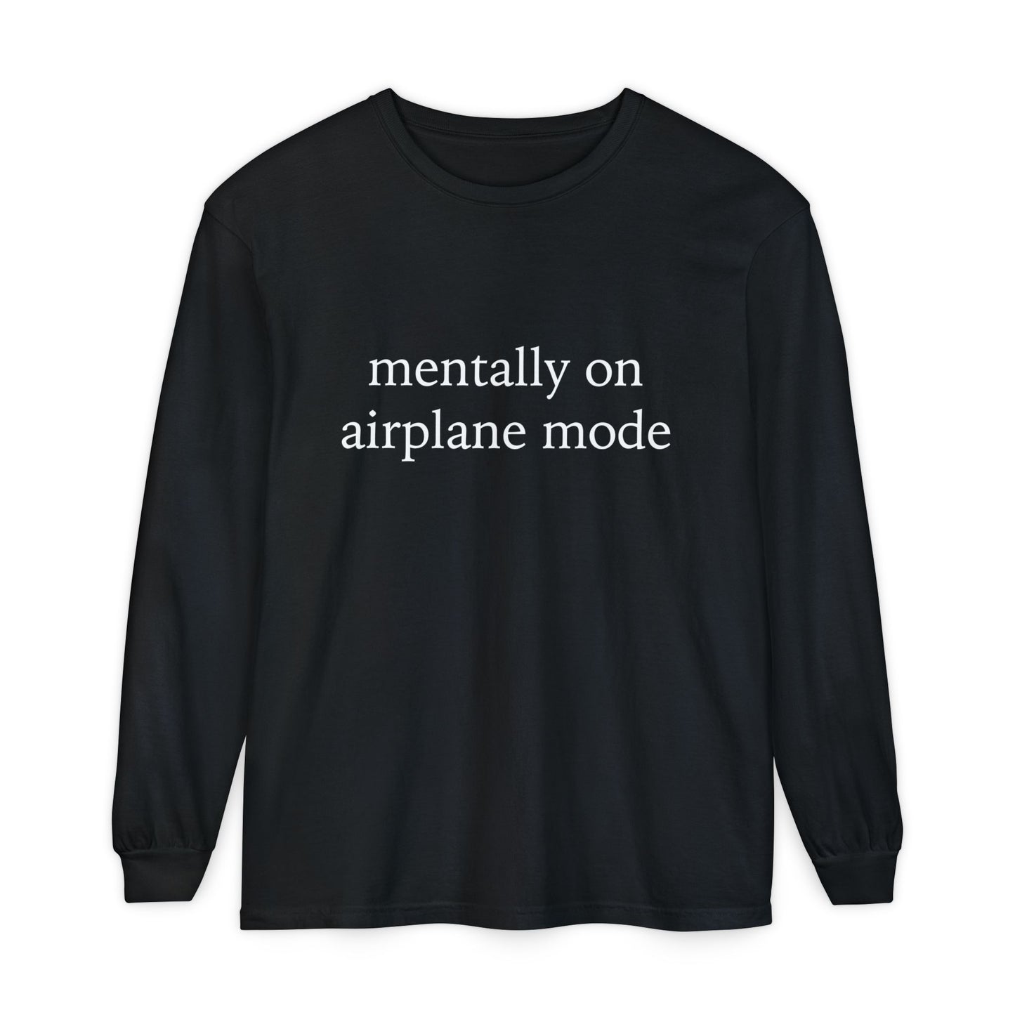 Mentally on Airplane Mode