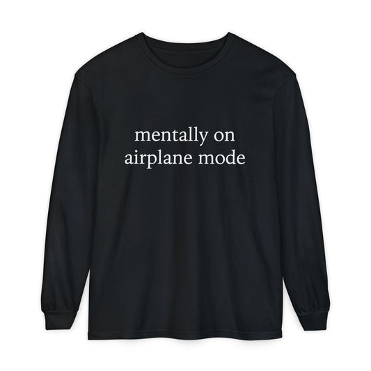 Mentally on Airplane Mode